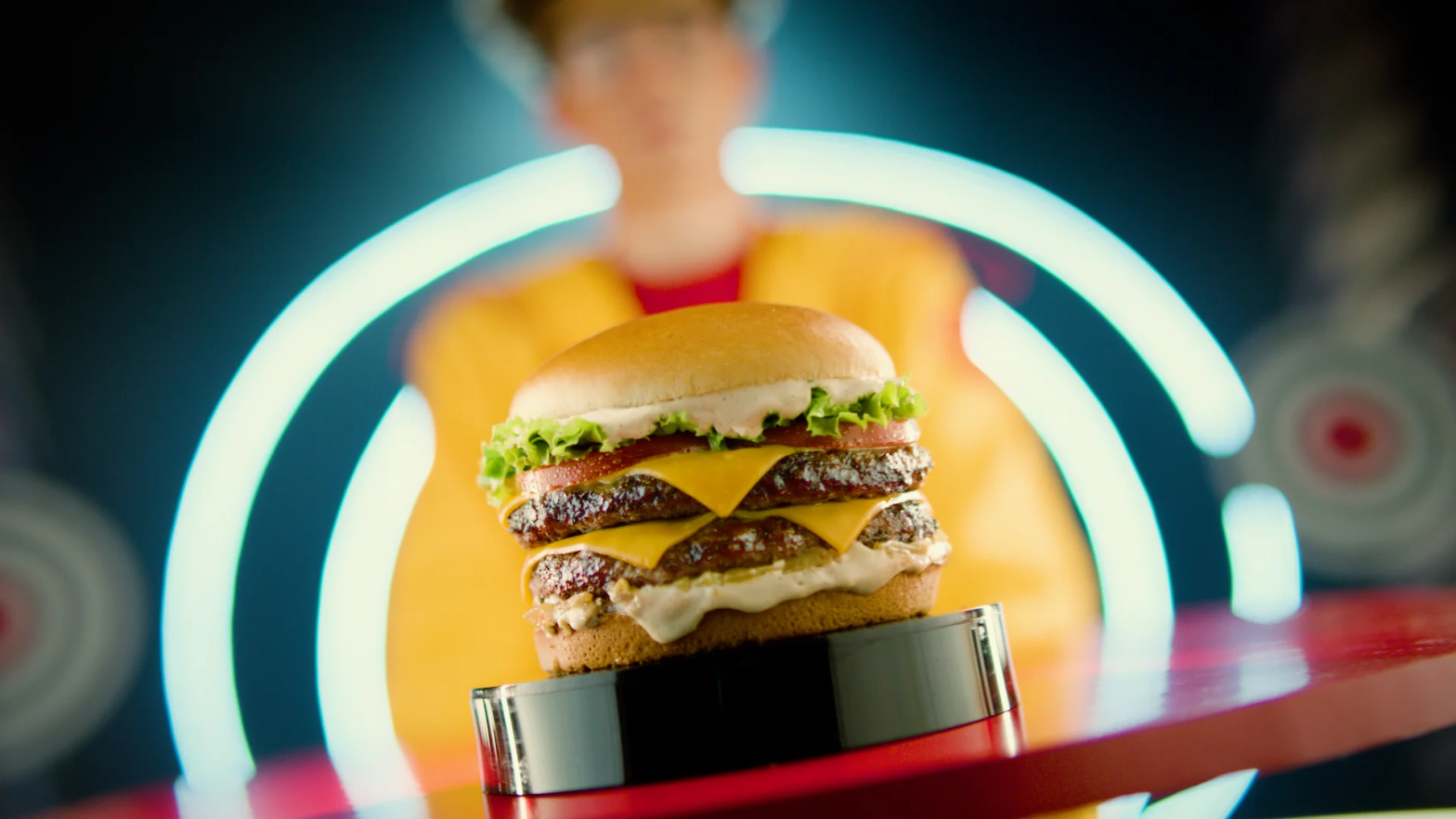 McDONALD's - DOUBLE TASTY - MANCHA